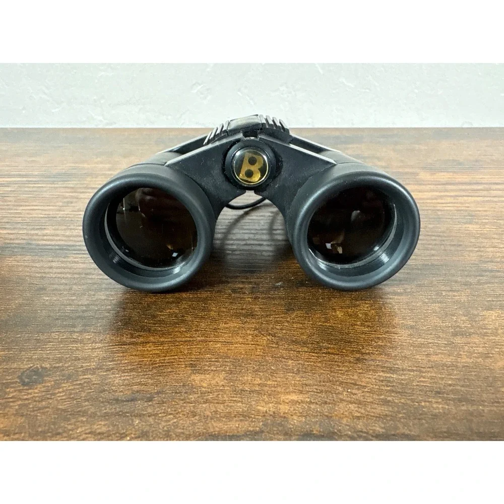 Bushnell PowerView 4x30 Binoculars Black Compact InstaFocus Model 13-0430